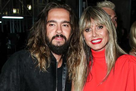 Heidi Klum wurde in München unter anderem von Tom Kaulitz begleitet