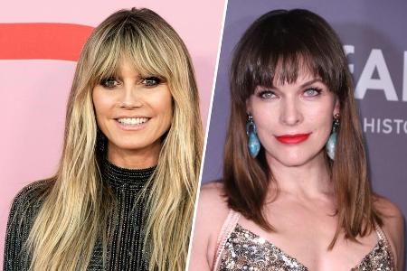 Milla Jovovich (r.) wird Heidi Klum bei 