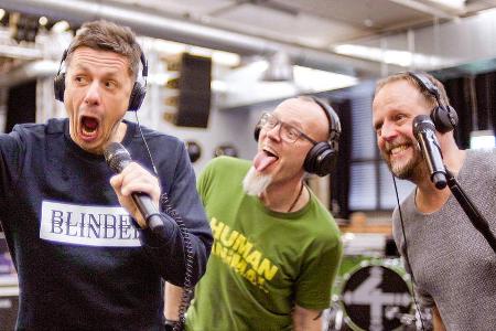 Michi Beck (v.l.), Thomas D und Smudo in 