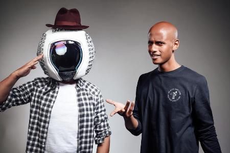 Teddy Teclebrhan (r.) hatte wenig Chancen gegen den 