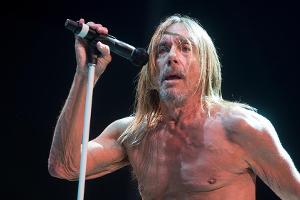 Iggy Pop gibt auf der Bühne immer alles