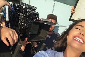 So sieht Freude aus: Olivia Culpo dreht wieder