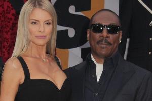 Eddie Murphy mit Paige Butcher bei der Premiere von "Dolemite is My Name" in Los Angeles
