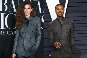 Zendaya jüngst bei einem Event im Rahmen der New York Fashion Week, Michael B. Jordan bei der Vanity Fair Oscar Party im Feb...