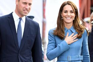 Prinz William und Herzogin Kate bei dem Termin in Birkenhead