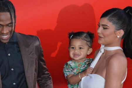 Travis Scott und seine beiden Lieblingsfrauen: Freundin Kylie Jenner und Tochter Stormi Webster