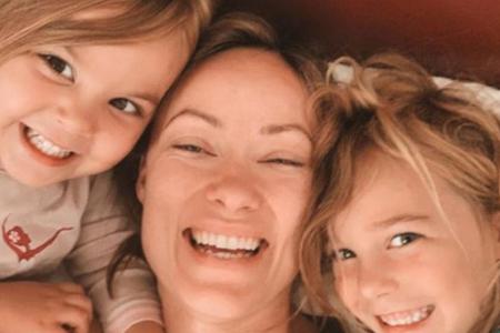 Olivia Wilde scheint überglücklich zu sein