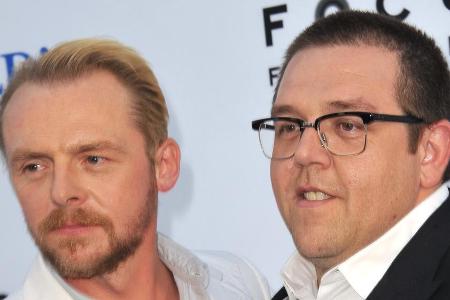 Stehen wieder zusammen vor der Kamera: Simon Pegg (r.) und Nick Frost