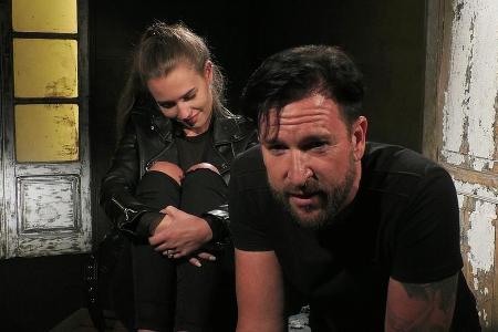 Michael Wendler und Laura Müller ecken im 