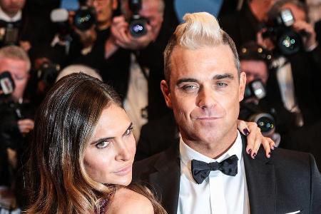 Robbie Williams und seine Frau Ayda Field bei den Filmfestspielen in Cannes