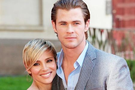 Chris Hemsworth mit seiner Frau Elsa Pataky