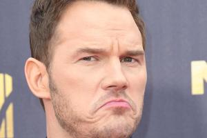 Chris Pratt kann auch unter Schmerzen lachen