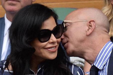 Lauren Sanchez und Jeff Bezos sind zu Gast auf der Mega-Jacht von David Geffen