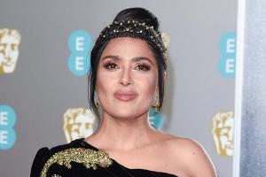 Salma Hayek bei den BAFTA Film Awards 2019 in der Royal Albert Hall, London.