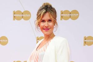 Schauspielerin Wolke Hegenbarth freut sich auf ihr erstes Kind