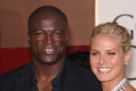 Seal und Heidi Klum bei den Golden Globes im Jahr 2006