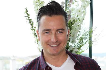 Da ging es ihm gut: Musiker Andrea Gabalier bei einem Pressetermin