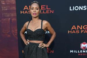 Jada Pinkett Smith genießt es sichtlich im Mittelpunkt zu stehen