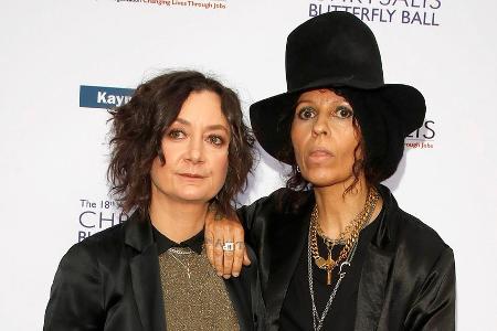 Sara Gilbert (l.) und Linda Perry wollen die Scheidung