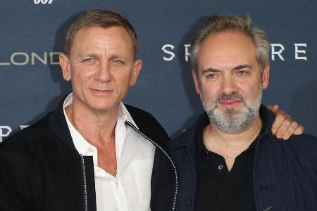Daniel Craig (l.) und Sam Mendes drehten gemeinsam drei 