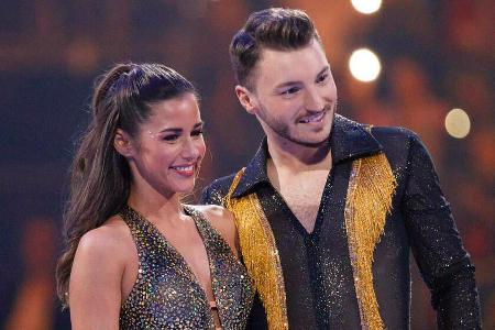 Sarah Lombardi und Joti Polizoakis bei 