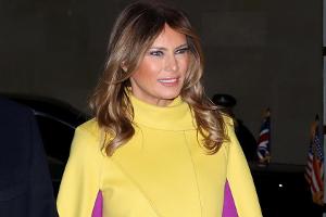 Melania Trump mit Ehemann Donald auf dem Weg zu Prinz Charles und Ehefrau Camilla