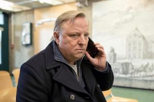 "Tatort: Väterchen Frost": Kommissar Frank Thiel (Axel Prahl) erhält einen alarmierenden Anruf