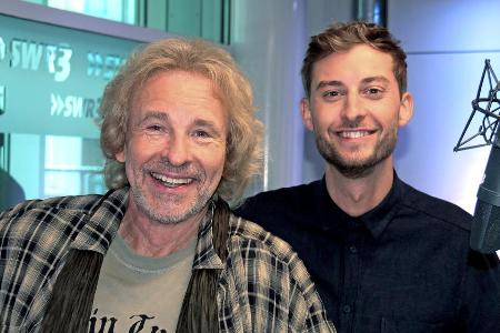 Ab 13. Januar moderiert Thomas Gottschalk (l.) zusammen mit Constantin Zöller jeden Montag ab 13 Uhr bei SWR3