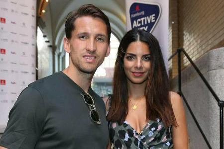 René Adler und seine Ehefrau Lilli Hollunder erwarten den ersten Nachwuchs