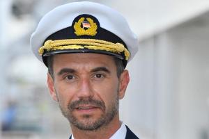 Florian Silbereisen alias Kapitän Max Parger in "Das Traumschiff"