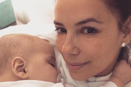 Kuschelzeit bei Eva Longoria und Sohnemann Santiago