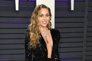 Miley Cyrus bei der Vanity Fair Oscar Party im Februar in Los Angeles