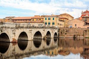 Ein Highlight in Rimini: die Ponte d'Augusto