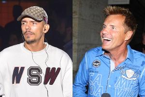 Capital Bra (links) hat sich einen von Dieter Bohlens größten Hits zu eigen gemacht