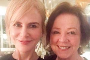 Nicole Kidman mit ihrer Mutter Janelle