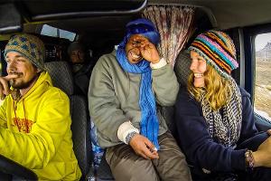 Lena Wendt und ihr Freund Ulrich Stirnat sind zwei Jahre lang durch Westafrika gereist