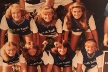 Ein Bild von Cindy Crawford aus High-School-Zeiten