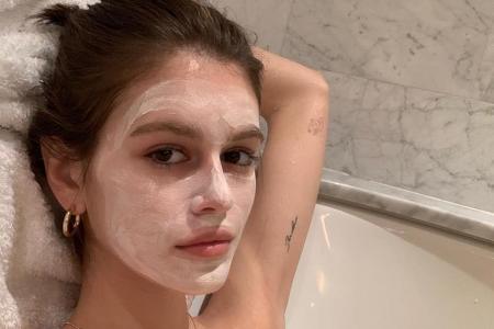Model Kaia Gerber erholt sich derzeit von den Strapazen der Fashion Weeks