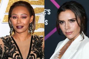 Mel B (l.) wettert gegen Victoria Beckham