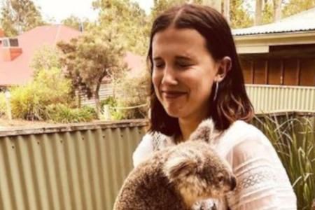 Millie Bobby Brown und ihr tierischer Gefährte