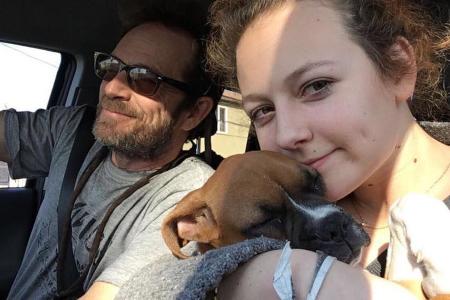 Dieses Bild postete Luke Perrys Tochter Sophie