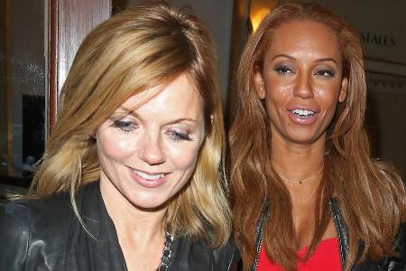 Geri Horner und Mel B bei einem Auftritt in London
