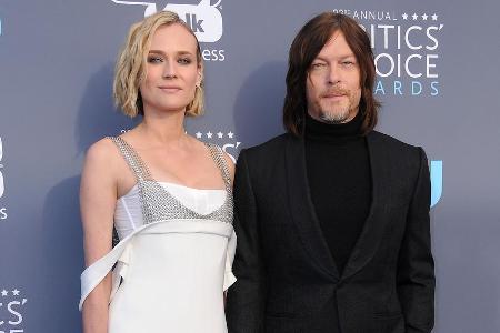 Diane Kruger und Norman Reedus machten ihre Beziehung im Januar 2018 mit diesem Auftritt öffentlich