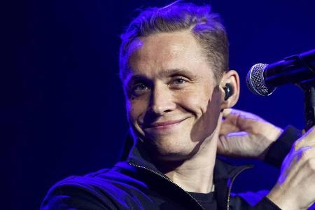 Matthias Schweighöfer bei einem Auftritt während seiner Tour