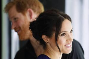 Herzoghin Meghan mit Prinz Harry bei ihrem Besuch in Neuseeland
