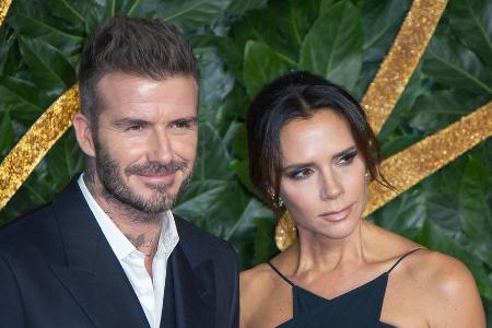 David und Victoria Beckham auf einem Event im Dezember