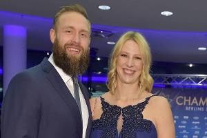 Diskus-Legende Robert Harting und seine Frau Julia werden im Sommer Eltern von Zwillingen