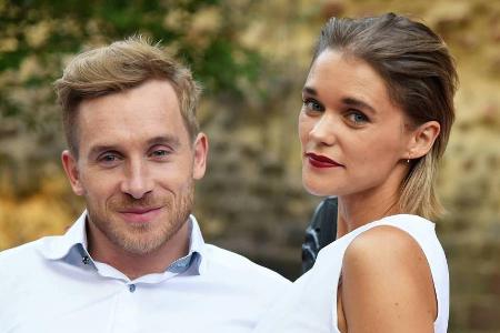 Samuel Koch und seine Frau Sarah Elena Koch