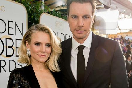 Kristen Bell und Dax Shepard bei den Golden Globes
