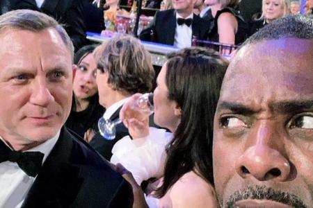 Daniel Craig und Idris Elba bei den Golden Globe Awards